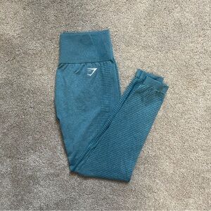 EUC - GYMSHARK - VITAL SOFT LEGGINGS Electric blue- size Large